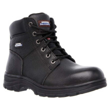 Skechers Men's Workshire Classic Boots, Black Embossed Leather, 13 UK