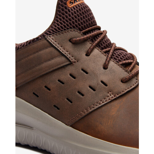 Skechers Skechers Men's Delson 3.0 Ezra Trainer, Brown, 11 UK 2