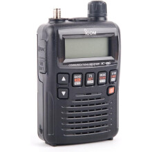 Icom IC-R6 scanner de mão, 1300 canais de memória, 0,100 a 1309,995 MHz, AM FM WFM