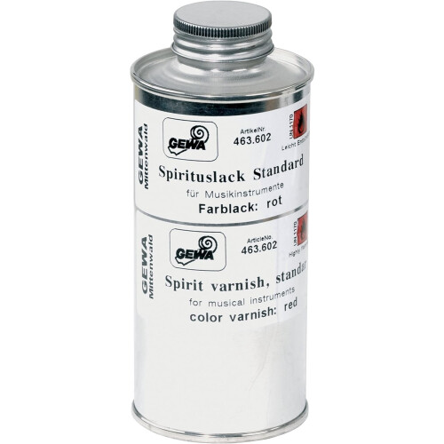 GEWA Barníz, verniz de cor para violino, 250 ml, castanho