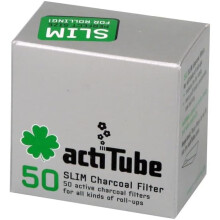 actiTube, Filtros Finos de Carvão Ativo, 7,1 m, conjunto de 4 Paquetes de 50 Unidades