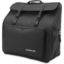 Alpenklang capa para acordeão IV/96, preto, com correias de mochila acolchoadas