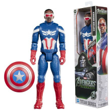 Actionfigur Titan Captain America 29,2 cm, Superheldenfiguren, Marvel Studios Avengers: Doomsday, ab 4 Jahren