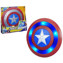 Reaktiver Kampfschild von Captain America, 27,9 cm Durchmesser Superhelden-Verkleidungsspielzeug, Marvel Avengers ab 5 Jahren