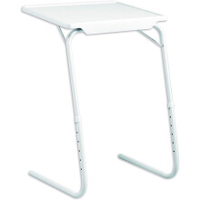 Garhe, mesa auxiliar dobrável, suporte de 10 kg, 6 alturas e 3 posições, modelo 18600