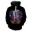 (Love,M)Sweat à capuche Jack Skellington Nightmare Before Christmas imprimé pull hauts pull 1