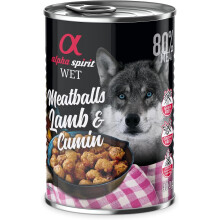 Alpha Spirit, Almofadinhas de Cordeiro com Cominho, 400 G, conjunto de 12 unidades