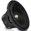 SUB LANZAR MAX Pro Subwoofer 15 polegadas, 1000 Watt RMS, 2000 Watt MAX, Bobina Dupla DVC 4 + 4 Ohm, Preto e Prata 1