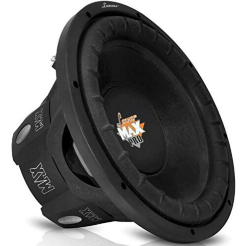 SUB LANZAR MAX Pro Subwoofer 15 polegadas, 1000 Watt RMS, 2000 Watt MAX, Bobina Dupla DVC 4 + 4 Ohm, Preto e Prata