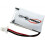 Bateria para Plantronics CS540, 3,7V, 140mAh/0,5Wh, Li-Polymer 2