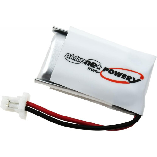 Bateria para Plantronics CS540, 3,7V, 140mAh/0,5Wh, Li-Polymer 1