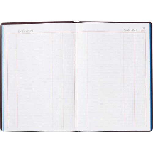 Miquelrius Livro de Contabilidade Folio, Caixa E.S., 100 Folhas 1