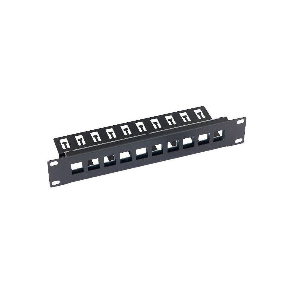 Triton Patch Panel 10 Ports, Serverschrank Zubehör, Schwarz - Image 2