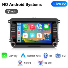 Junsun Autoradio, Android 15.0, 2din GPS, kabelloses Apple CarPlay und Android Auto, für VW Golf Passat