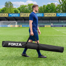 Forza Slalom, bolsa de transporte para bastões de eslalom, capacidade 16 postes, com asa e alça amarela fluorescente