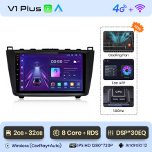 Junsun Autoradio für Mazda 6 Rui Gh 2008-2015, Android 12, kabelloses CarPlay und Android Auto, 2GB RAM + 32GB Speicher