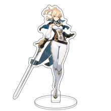 (14)Genshin Impact Barbatos Keqing Barbara Hutao Acrylic Figure Ornaments Stand