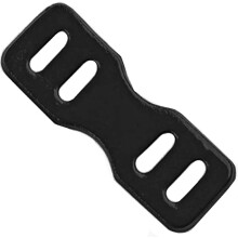 Cliff Keen almofada de correia de queixo para capacete, preto