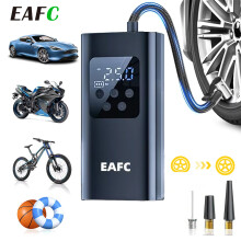 Compresseur d'air portable sans fil, gonfleur de pneus électrique 150psi, pour voiture, moto et vélo