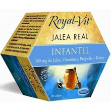Dietisa Royal-Vit, gelatina real infantil, conjunto de 20 ampolas de 300 mg