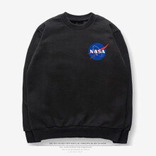 (pink,2XL)Pulôver com capuz unissex Hip Hop Suéter De La Nasa estampa NASA 2018