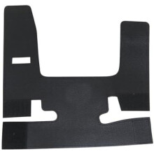 Ortola 5092-001, Manopla de fliscorno polysilk, preto