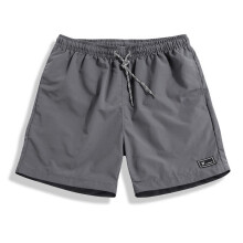 (Gray,Tag5XL=US 3XL)Shorts masculinos soltos casuais corrida fitness praia secagem rápida quarto