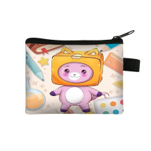 (Pen)Lankybox Coin Purse Card Holder Wallet Cosmetic Pouch Portable Organizer Storage