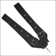 Ortola 5220-001, correia de arnês, nylon, preto, 40mm de largura, mosquetão giratório