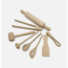 8pcs Realistic Kitchen Toy Cute Dollhouse Mini Cooking Tools Girls Collection