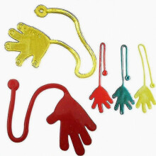 Elastic Hand Toys-12 Children's Gift Giveaways Elastic Rubber Party Birday Toys-boys And Girls -