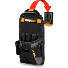 ToughBuilt, Bolsa portaferramentas para técnico, modelo TB-CT-22, 11 bolsos e laçadas, com ClipTech Hub