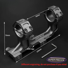 GEISSE Zielfernrohrhalterung, Cantilever Optikhalterung, 25,4mm/30mm, für 20mm Schiene, Taktische AR15 Halterung