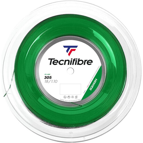 Tecnifibre Corda de Squash 305, Multifilamento, Alta Potência e Flexibilidade