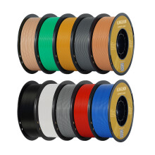KINGROON Filament PLA 10kg Mix, 1.75mm pour imprimante 3D