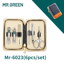 MR.GREEN Manicure Set, roestvrij staal, nagelknippers en snijgereedschap voor man en vrouw