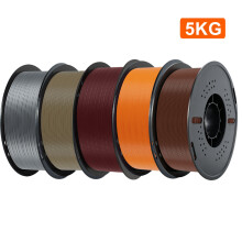 KINGROON Filament PLA 5kg Mix Color 1.75mm pour Imprimante 3D