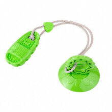 Jouet de dentition distributeur de nourriture pour chien avec distributeur de friandises pour petits chiens, idéal pour les jeux interactifs.