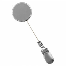 Uitschuifbare handdoekclip van metaal met antislip kleeflaag, multifunctionele handdoekhouder voor badkamer en keukenkastje.