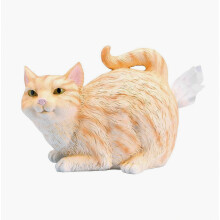 Doosje tissues met kattenprint, cartoon, creatief doosje met kattenkont - A
