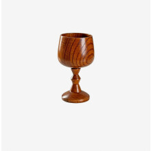 Wooden Goblet, Handmade Wooden Stemmed Cup, Stylish Wooden Stemmed Wine Glass, Suitable For Parties and Festivals