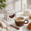 Ceramic Coconut Mug With Underglaze Pattern Large Capacity Coffee Milk Cup For Home Breakfast 2