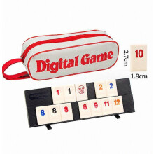 Cluiche Ciúb Rummy le 4 Raic – Tacar 106 Tíleanna i gCás Iniompartha don Teaghlach & don Taistil