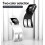 Headrest Hook Rebound Hook Automatic Universal Car Car Seat Back Bag Interior Storage Organizer Accessories Auto(Black) 2