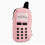 Cuddle Phone Shape Phone Soft Squeaky Built-in Dog Interactive Light Weight Bite Friendly Squeaky Pet Interactive Game(Pink) 1