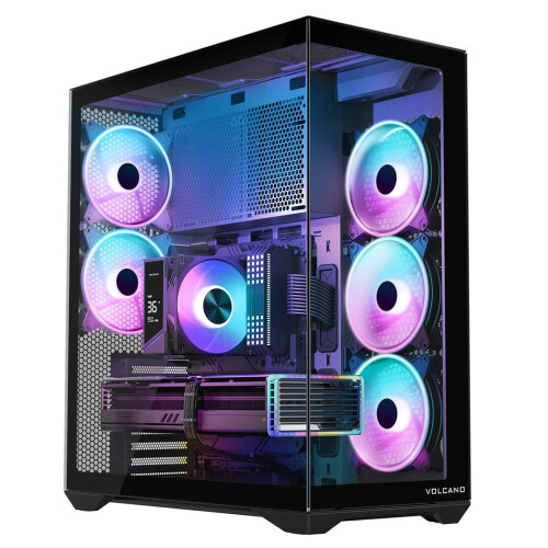 MODECOM Volcano SPACE XL ARGB FULL TOWER 5F Black