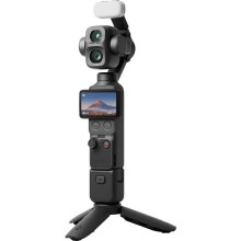 Kamerat - DJI - Osmo Pocket 4P Vlog Combo - 3-akselinen vakaaja - Kompakti - Sisällöntuotanto