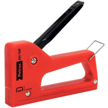 Petrus 66785, aplicador de grapas modelo 260 Top, 530/4-6-8 mm, vermelho e preto