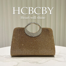 (Gold) Mint Green Simple Shiny Striped Handbag, Elegant Unique Women Evening Clutch Purse