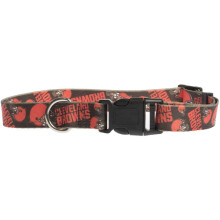 Littlearth Coleira para Animais Chicago Bears, Grande, Laranja, 100% Poliéster